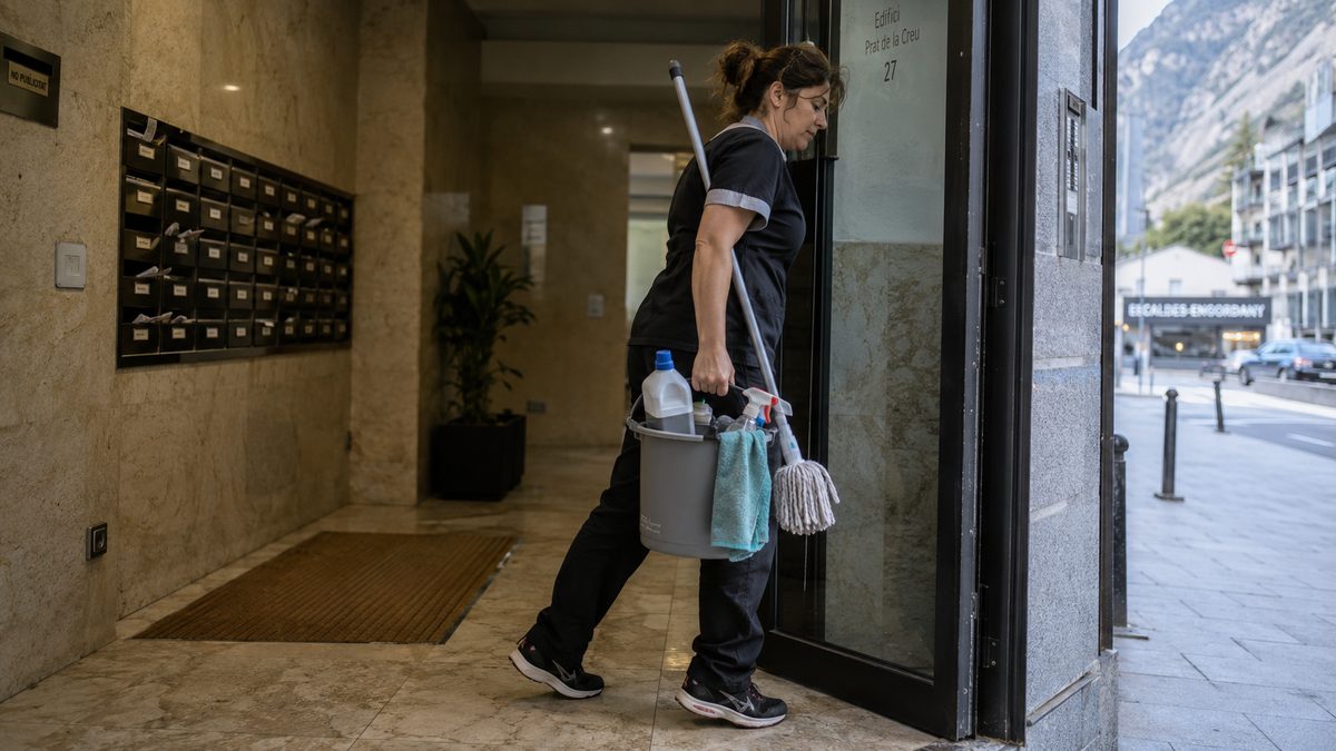 Trabajo de limpieza